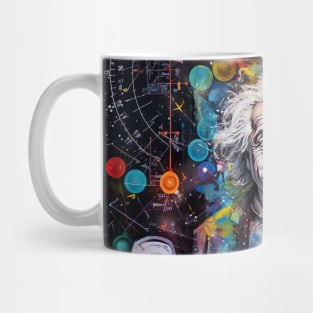 Pop Art Einstein Mug